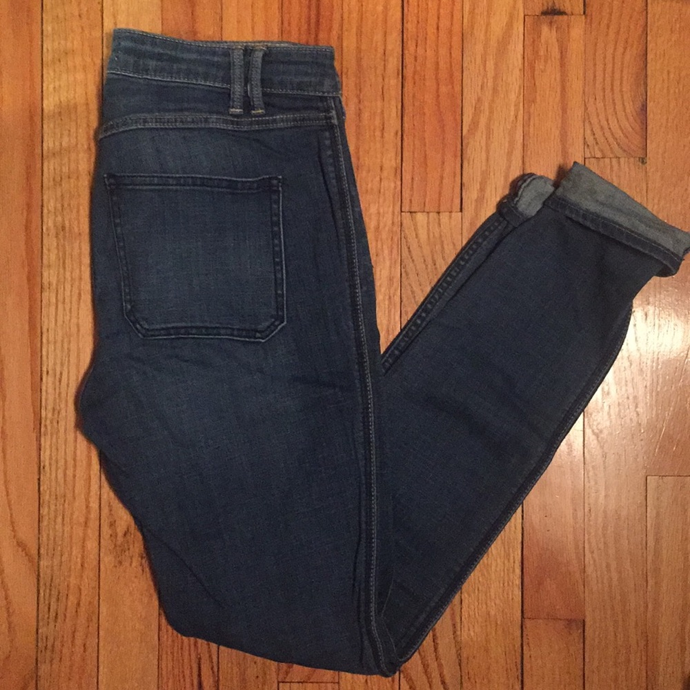 Abercrombie high rise jeans